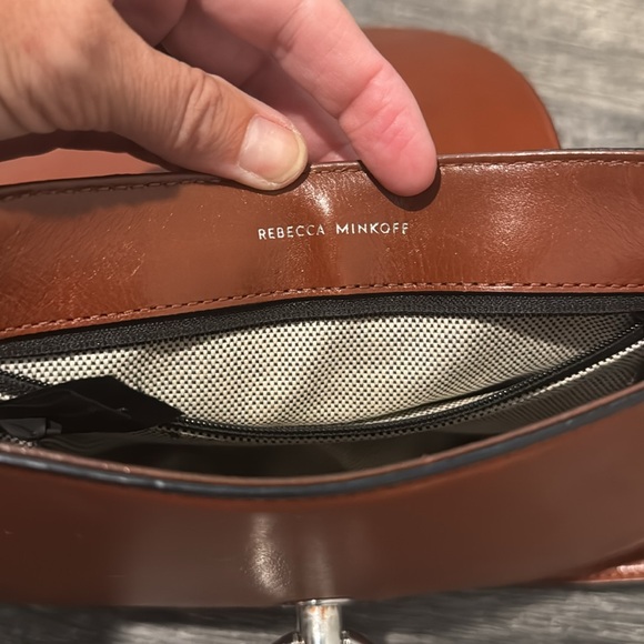 Rebecca Minkoff Small Leather Jean Saddle Shoulder Bag - Picture 8 of 10